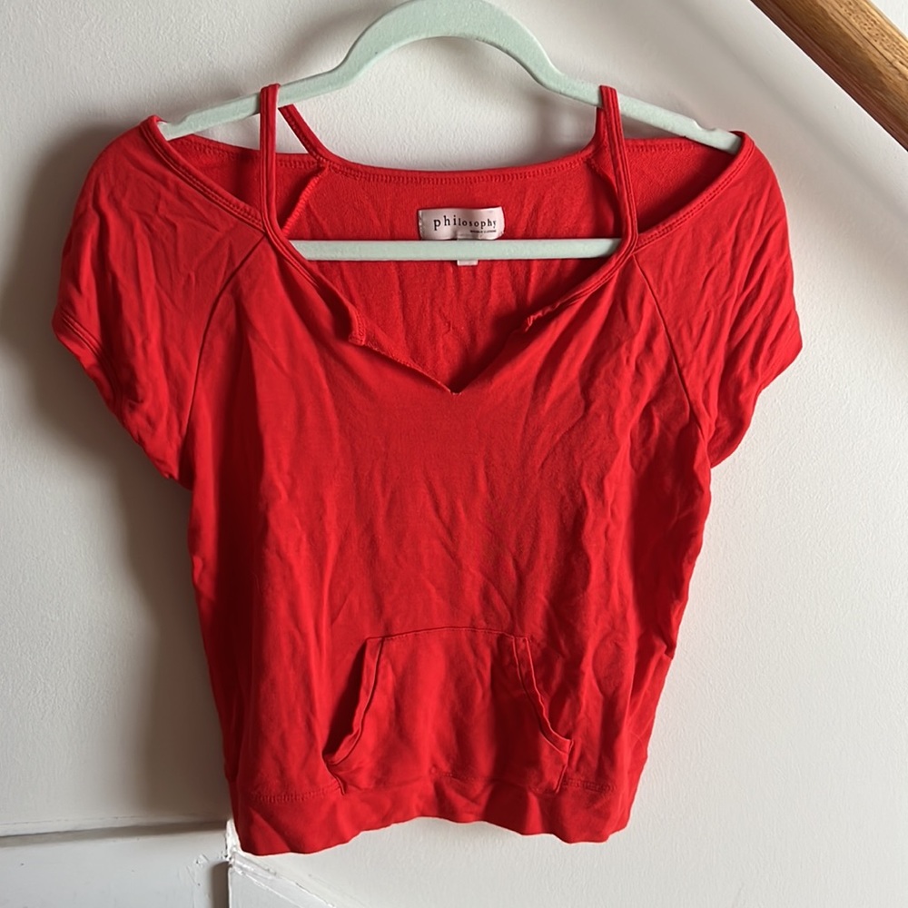 Red/Orange Philosophy Super Soft T-Shirt